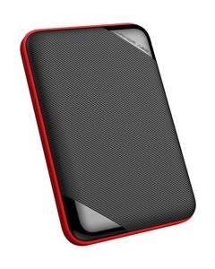 Silicon Power SP040TBPHD62LS3K Black/Red External Hard Drive Japanese version