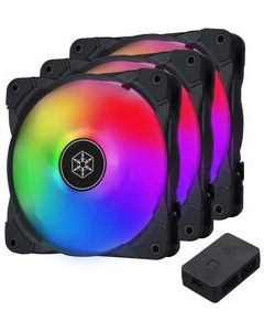 SILVERSTONE Air Blazer 120i Lite SST-AB120I-ARGB-3PK Case Fan Japanese version