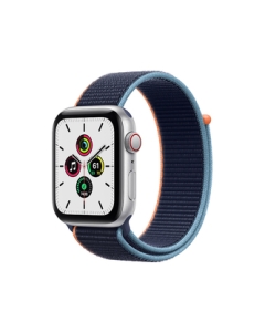 Apple Watch SE GPS+Cellular model 44mm MYEW2J/A deep navy sports loop Smart Watch Japanese version