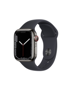 Apple Watch Series 7 GPS+Cellular model 41mm MNC23J/A graphite stainless steel case/midnight sports belt Smart Watch Japanese version