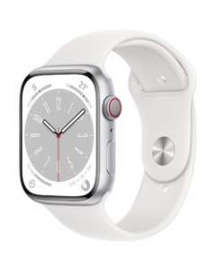 Apple Watch Series 8 GPS+Cellular model 45mm MP4J3J/A silver/white sports band Smart Watch Japanese version