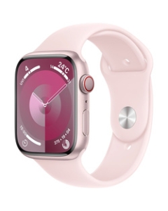 Apple Watch Series 9 GPS+Cellular model 45mm MRML3J/A Pink/Light Pink sports band M/L Smart Watch Japanese version