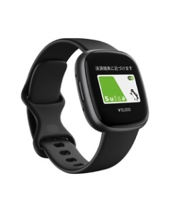 Fitbit Fitbit Versa 4 black/graphite aluminum Smart Watch Japanese version