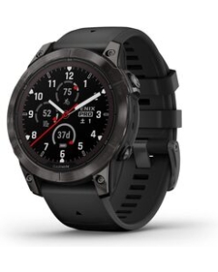 GARMIN fenix 7 Pro Sapphire Dual Power 010-02777-52 Ti Carbon Gray Black Smart Watch Japanese version