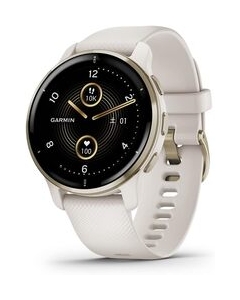 GARMIN Venu 2 Plus 010-02496-42 White/Cream Gold Smart Watch Japanese version