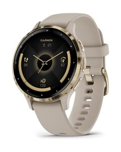 GARMIN Venu 3S 010-02785-42 French Gray/Cream Gold Smart Watch Japanese version