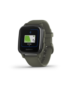 GARMIN Venu Sq Music 010-02426-73 Moss/Slate Smart Watch Japanese version