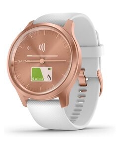 GARMIN vivomove Style 010-02240-70 White/Rose Gold Smart Watch Japanese version