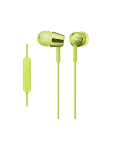 SONY MDR-EX150IP (G) lime green Earphone Headphone Japanese version