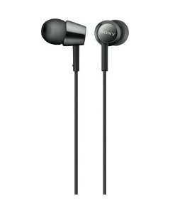 SONY MDR-EX155 (B) black Earphone Headphone Japanese version