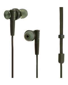 SONY MDR-XB55 (G) green Earphone Headphone Japanese version