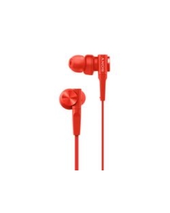 SONY MDR-XB55 (R) red Earphone Headphone Japanese version