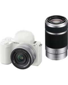 SONY VLOGCAM ZV-E10M2X Double Zoom Lens Kit White Mirrorless Camera Japanese version