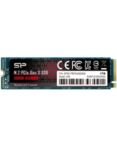 Silicon Power PCIe Gen3x4 P34A80 SP001TBP34A80M28 SSD Japanese version