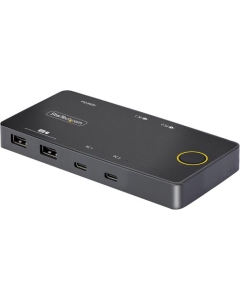 StarTech.com C2-H46-UC2-PD-KVM black KVM Japanese version