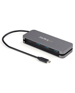 StarTech.com HB30CM3A1CB Black & Space Gray USB Hub Japanese version