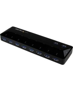 StarTech.com ST103008U2C Black USB Hub Japanese version