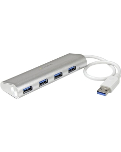 StarTech.com ST43004UA Silver&White USB Hub Japanese version