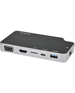 StarTech.com CDP2HVGUASPD Black & Gray USB Hub Japanese version