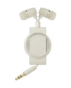 Tanoshii Kaisha TA-AR3 SWH Silky White Earphone Headphone Japanese version