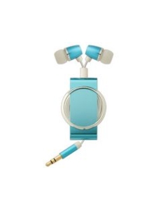 Tanoshii Kaisha TA-AR3 TBL turquoise blue Earphone Headphone Japanese version