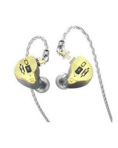 TFZ SUPERTFZ CROWN Gold & Gray Earphone Headphone Japanese version