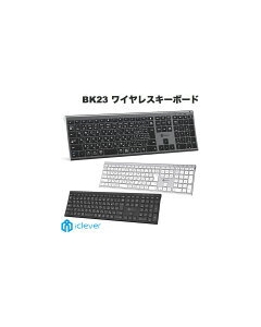 Thousand shores iClever IC-BK23 gray black Keyboard Japanese version