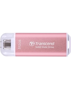 Transcend TS512GESD300P pink  SSD Japanese version