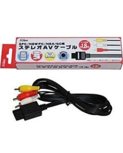 A’class SFC/NEWC/N64/GC Stereo AV cable SASP-0222 1.8m Cables Adapters For NES New NES Super NES N64 GC Japanese version