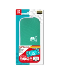 AIREX Soft Pouch for Nintendo Switch Lite ILXSL301 Turquoise Case Pouch For Switch Lite Japanese version