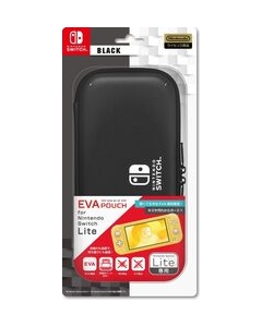 AIREX EVA Pouch for Nintendo Switch Lite ILXSL295 Black Case Pouch For Switch Lite Japanese version