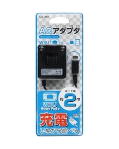 Allone AC Adapter ALG-WIUACK Black AlloneWiiU Gamepad Charge Adapter Power Supply For Wii U Japanese version