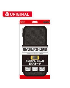 Allone Switch Lite Carbon-like EVA Pouch BKS-NSMEBK BLACK x BLACK Case Pouch For Switch Lite Japanese version