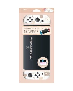 Allone Switch Organic EL Separate Clear Case UNIPO Q-LIA Mokomoka ALG-NSUQMSC Body cover For Switch OLED Japanese version