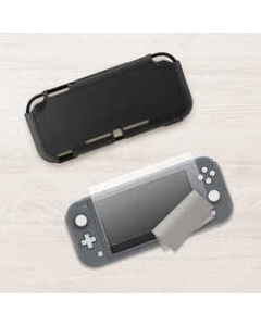 Campagne 3 -Style Label for Nintendo Switch Lite Starting Set -HYBRIDCOVER -CP -3SSLC2/BB Black Body cover For Switch Lite Japanese version