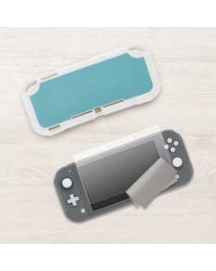 Campagne 3 -Style Label for Nintendo Switch Lite Starting Set -HYBRIDCOVER -CP -3SSLC2/CA Turquoise Blue Body cover For Switch Lite Japanese version