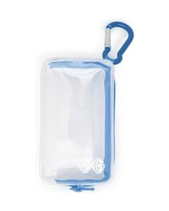 Columbus Circle Clear TPU Pouch for GG Micro CC-GMCTP-BL Blue Case Pouch For Game Gear Micro Japanese version