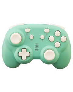 CYBER Gadget Cyber / Gyro Controller Mini Radio Type for Switch CY-NSGYCMB-GC Light Green x Cream Game Pad For Switch Switch Lite Switch OLED Windows Japanese version