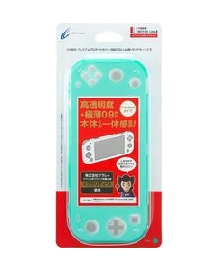 CYBER Gadget Cyber / Premium Protect Cover for Switch Lite CY-NSLPRPC-TQ Clear Turquoise Body cover For Switch Lite Japanese version