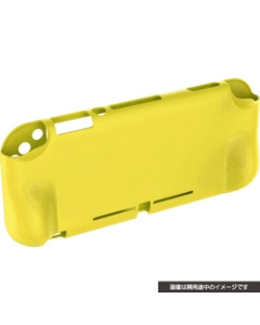 CYBER Gadget Cyber / Silicon Cover Grip Type for Switch Lite CY-NSLSCG-YE Yellow Body cover For Switch Lite Japanese version