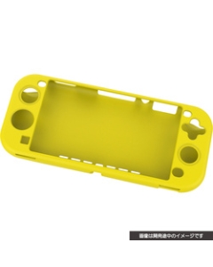 CYBER Gadget Cyber / Silicon Cover Flat Type for Switch Lite CY-NSLSC-YE Yellow Body cover For Switch Lite Japanese version