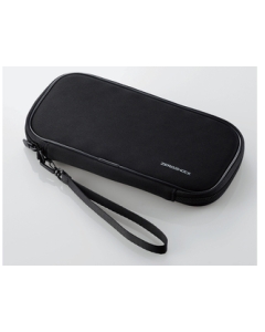 Elecom SWITCH LITE ZEROSHOCK Soft Pouch GM-NSLZSSPBK Black Case Pouch For Switch Lite Japanese version