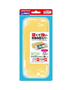 GAMETECH Crystal Back Cover SW Lite SWF2157 Clear Yellow Body cover For Switch Lite Japanese version