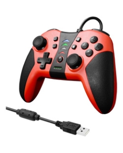 GAMETECH HG Battle Pad Turbo PROSW SWF2318 Red Game Pad For Switch Windows Japanese version