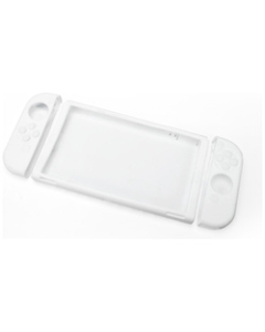 GAMETECH Silicon Protector SW EL SWF2363 White Body cover For Switch OLED Japanese version