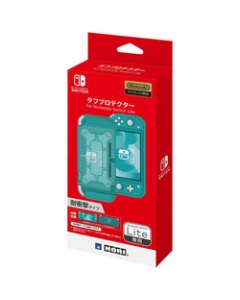 HORI Tough Protector for Nintendo Switch Lite NS2-055 Clear x Turquoise Body cover For Switch Lite Japanese version