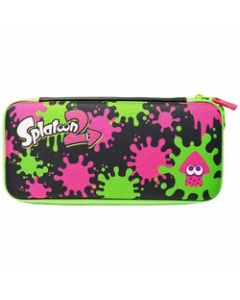 HORI Splatoon2 Hard Pouch for Nintendo Switch NSW-051 Ink x squid Case Pouch For Switch Japanese version