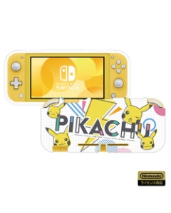 HORI TPU Semi -Hard Cover for Nintendo Switch Lite NS2-069 Pikachu -POP Body cover For Switch Lite Japanese version