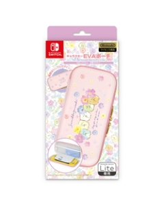 iLEX Sumiko Gurashi Character EVA Pouch for Nintendo Switch Lite ILXSL348 Watercolor Flower Case Pouch For Switch Lite Japanese version