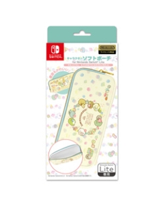 iLEX Sumiruko Gurashi Character Soft Pouch for Nintendo Switch Lite ILXSL352 I went to Mogura's house Case Pouch For Switch Lite Japanese version